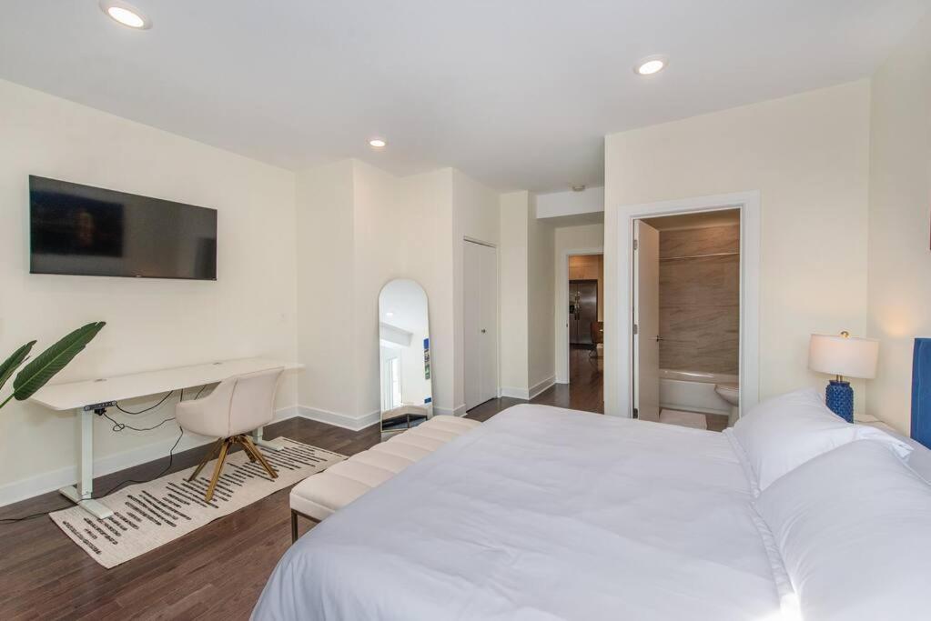 Stylish Chic Condo Nyc At Fingertips นอร์ทเบอร์เกน ภายนอก รูปภาพ